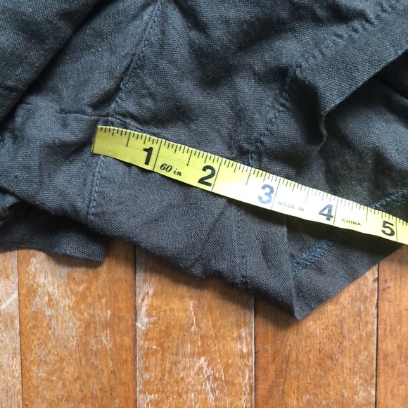 Gap ladies linen shorts, Olive Green - Picture 6 of 7